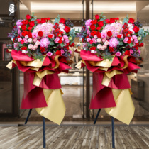 Xiamen flowers open flower basket with city free delivery Siming Lake Jimei Haicang send flowers to the door Korean high-end