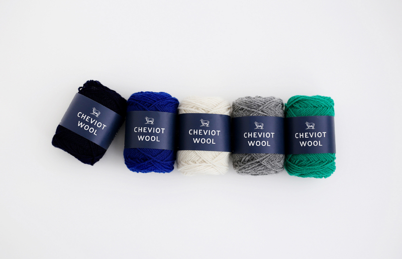 Daruma Cheviot Wool Hat Sweater Hand-Knitted Daruma Cheviot Wool Hat Sweater Hand-Knitted