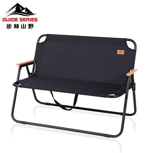 步林 Shanye Outdoor Складное кресло -стул задний стул для рыбалки кресло для отдыха Wild Camp Camping автомобиль с двойным ленивым креслом
