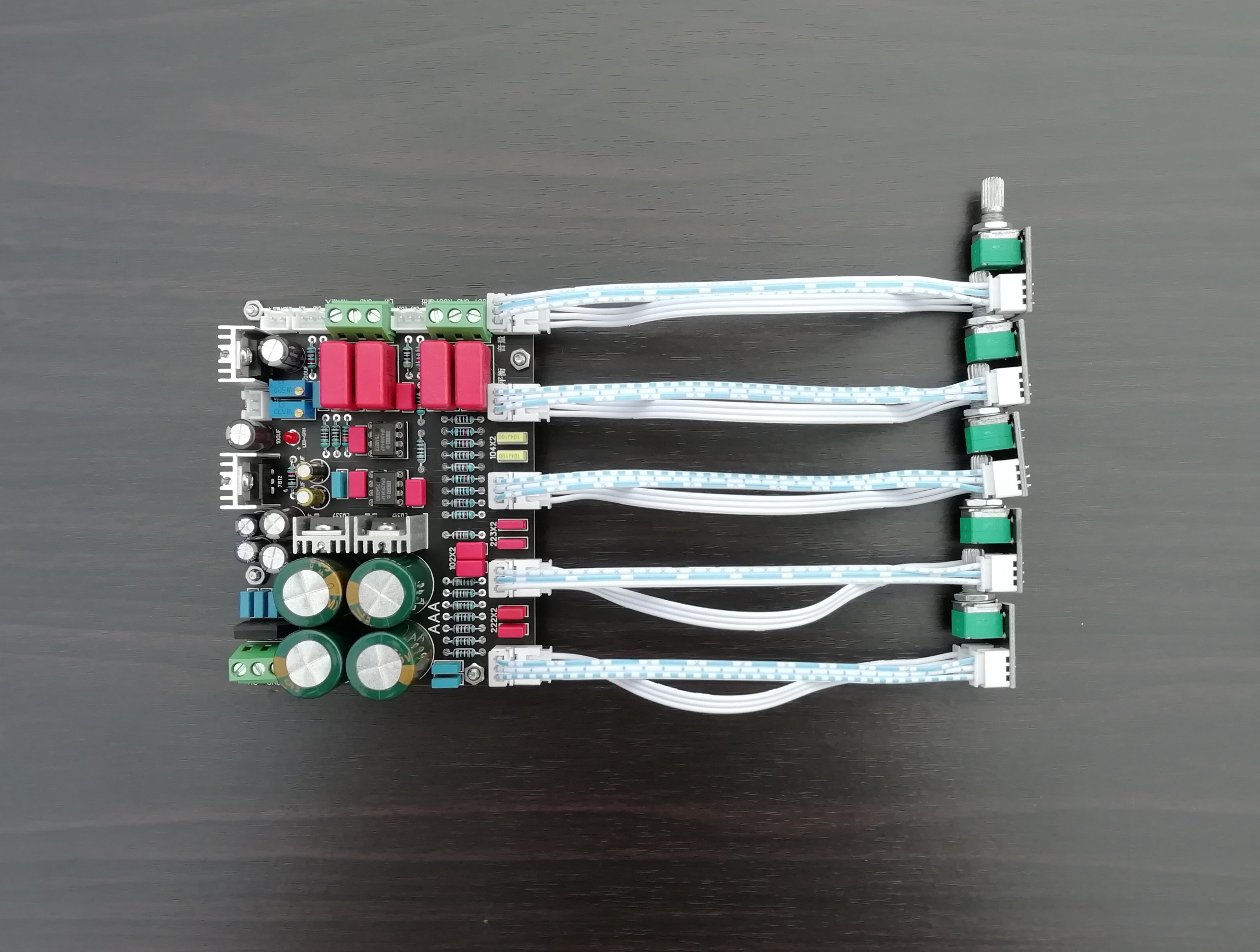 Tone board tone board front level board 2 0 dual track NE5532 finished product OPA2604