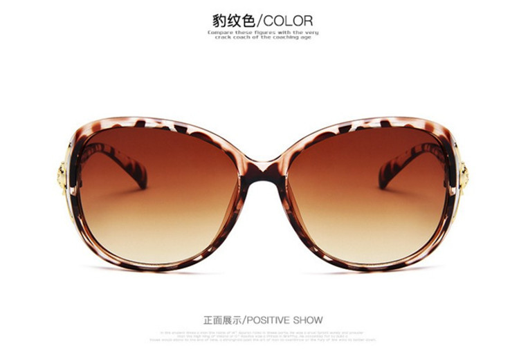 2018 thời trang new fox head ladies sunglasses bán buôn mô hình ngôi sao hộp lớn sunglasses mô hình vụ nổ kính mát