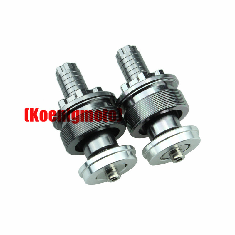 Yamaha YZF-R3 sửa đổi phụ tùng R25 phuộc trước CNC giảm xóc trục vít giảm xóc trước lõi nhôm hợp kim điều chỉnh phụ kiện - Xe máy Bumpers giảm sóc xe máy
