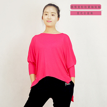 Xin Art Adult New Dance Suit Dance Practice Costume square Dance suit Modale Fabric asymmetrical 70% sleeves