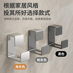 Stainless Steel Washbasin Rack Bathroom Wall-Mounted Storage Rack Bathroom Punch-Free Hanging Basin Storage Handy Gadget Basin Hooks