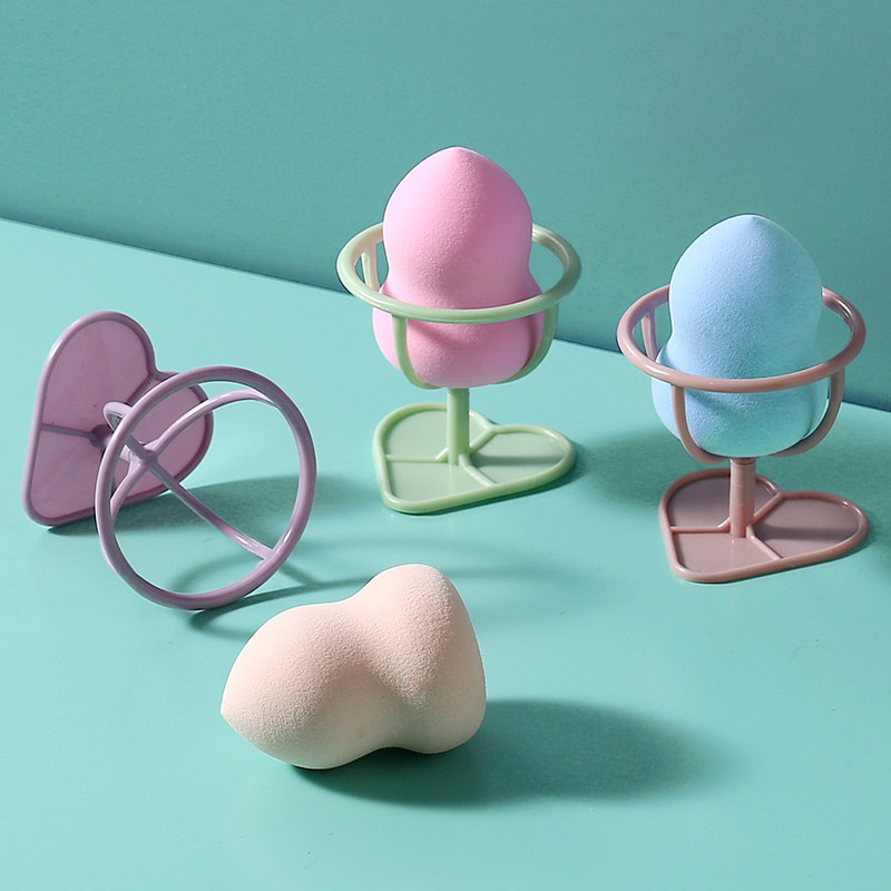 Color Makeup Egg Powder Bashing Containing Layer Rack Beauty Egg Shelf Hyacinth Powder Bashing Beauty Tools Makeup Egg Sponge Egg shelf