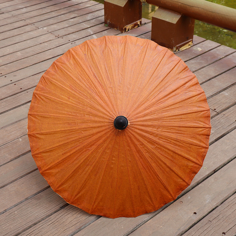 Thai oil paper umbrella ancient air walking props Han clothing parachute practical rain-proof parachute decoration ceiling umbrella