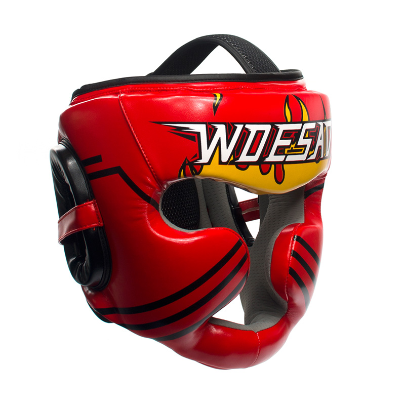Adult Children's Face Protector Boxing Helmet Sanda Helmet Monkey Face Fighting Taekwondo Head Protector Head Protector Hood Mouth Guard