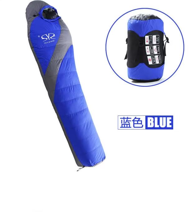 Shengyuan xuống túi ngủ ngoài trời vịt mềm xuống mùa đông dày túi ngủ cắm trại ấm người lớn túi ngủ - Túi ngủ túi ngủ người lớn