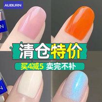 Clearance auburn nail polish araoben free roast fast-drying long-lasting non-tear female New Color Matte fiufiu