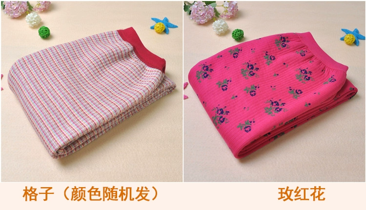 Quần cotton nữ mùa thu dày trung niên cơ thể đặc biệt cộng với phân bón để tăng quần ấm kích thước lớn quần legging quần dài quần giữ nhiệt nam uniqlo