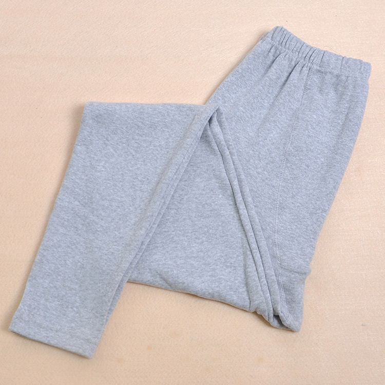 Quần len satin nam mùa thu co giãn kích thước lớn xà cạp trung niên cotton dày quần ấm thoải mái lỏng lẻo một mảnh quan cotton dai nu