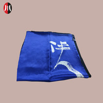 Jianchuan Museum Cultural and creative collar Blue ink treasure mulberry silk wool Spring and autumn personality wild printed silk scarf scarf