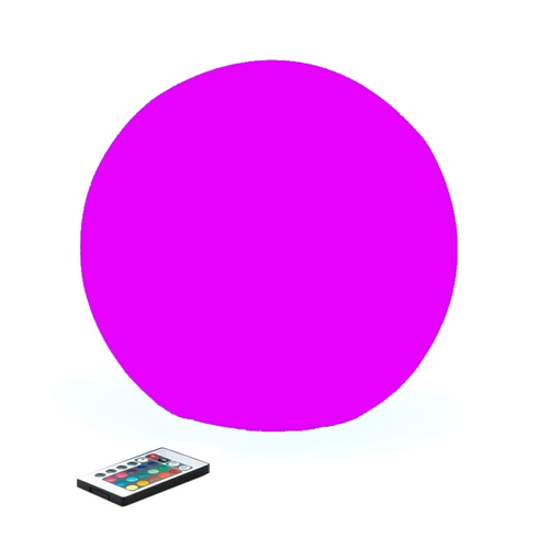 Большой светодиодный пластиковый декор мяча светящейся сферы освещающего света