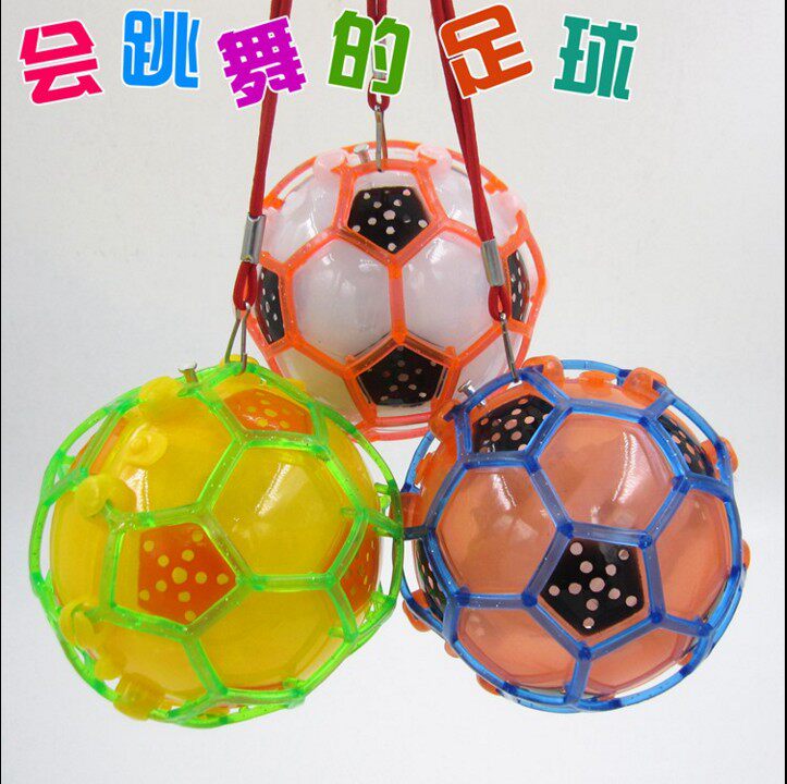 New electric luminous football dancing ball dancing soccer new and unique stall and sell glowing toys