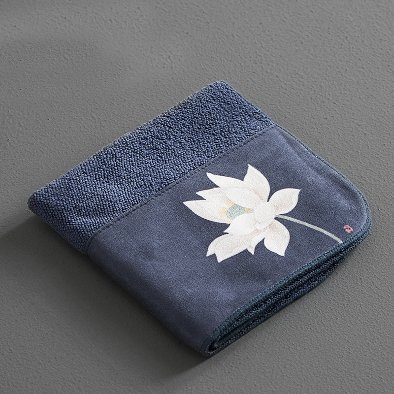 tea towels suction upscale small number tea cushion raising pot table cloth special tea set tea cloth rag tea passage light and luxurious cover cotton linen