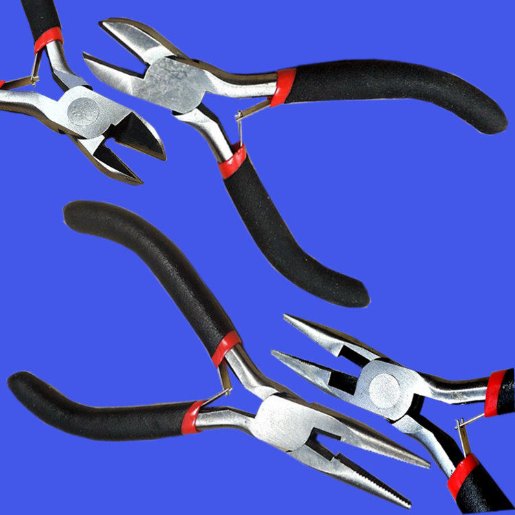 Small Number of tip Mouth pliers 5-inch slanted-mouth pliers Pincer Pliers PLIERS HAND CUT WIRE PLIERS DIAGONAL OPENING SHEARED NIPPER PLIERS TOOLS
