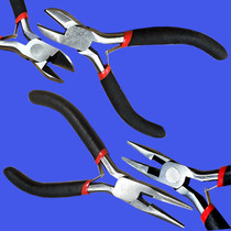5 inch carbon steel pointed nose pliers Oblique mouth pliers Electrical pliers stripping wire breaking oblique mouth pliers shear pliers Wire vise tools