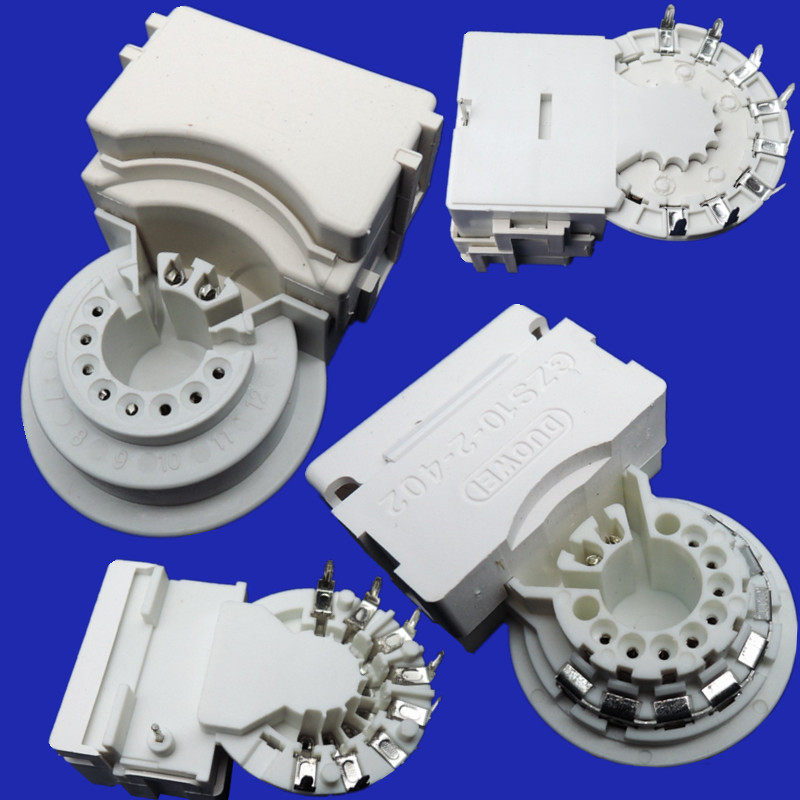 Old-fashioned color TV accessories Panasonic 29-inch TV picture tube seat double focus sitting nine-foot tail seat socket parts