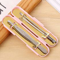  (Three Sets) Series Dark Sore Needle Brow hair clip Ear Spoon Beauty Makeup Powder Acne Eyebrow Eyebrow Clip Cosmetic Bites