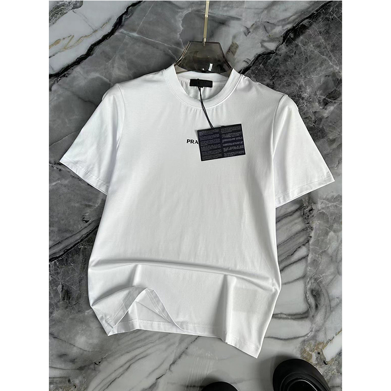 Pujia Top 2026 Summer New Letter Logo Casual Sports Versatile Men's White Short Sleeve T-Shirt Top Pujia Top 2026 Summer New Letter Logo Casual Sports Versatile Men's White Short Sleeve T-Shirt Top