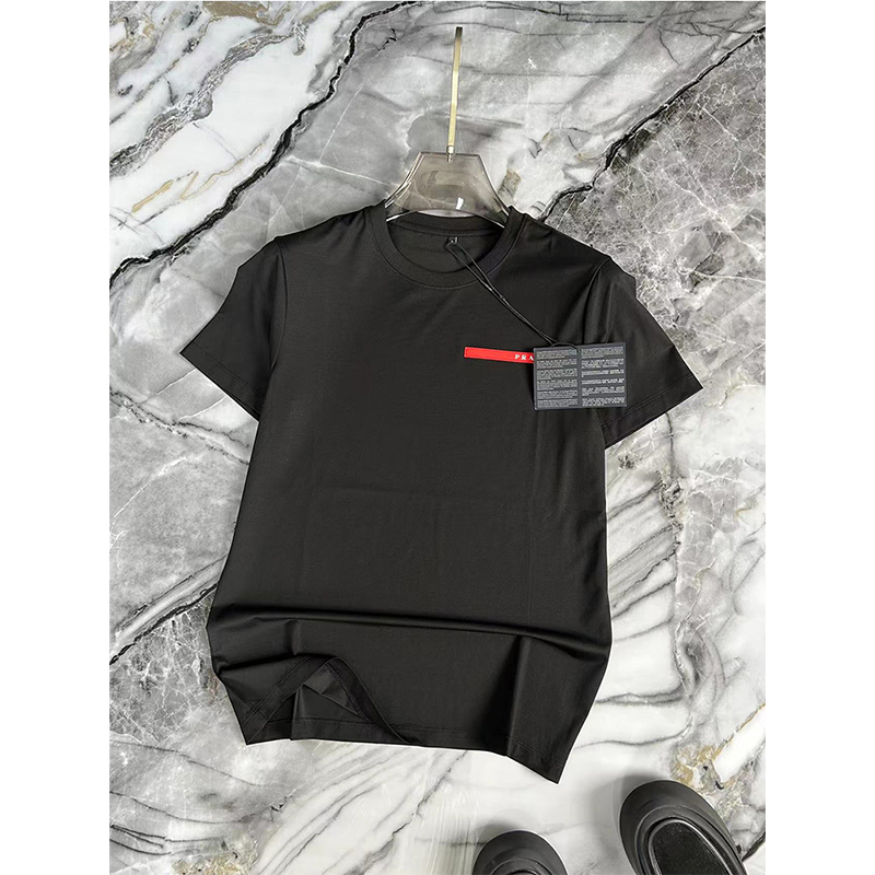 Pujia Top 2026 Summer New Fashion Stylish Casual Patch Letter Men's Pullover Short Sleeve T-Shirt Top Pujia Top 2026 Summer New Fashion Stylish Casual Patch Letter Men's Pullover Short Sleeve T-Shirt Top