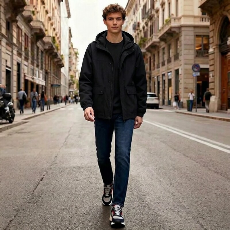 American Abercrombie Fitch Autumn Men's Af Windbreaker Cardigan Hooded Casual Jacket Windproof Outdoor Clothing American Abercrombie Fitch Autumn Men's Af Windbreaker Cardigan Hooded Casual Jacket Windproof Outdoor Clothing