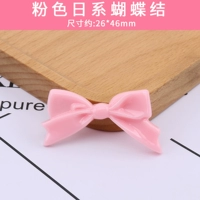 С бантиком, розовый, японский, цвета шампанского