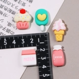 Кремовый чехол для телефона для мороженого, аксессуар с аксессуарами, набор материалов ручной работы, барсетка, «сделай сам»