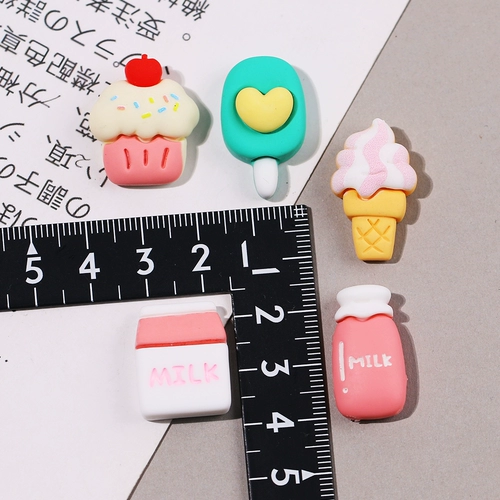 Кремовый чехол для телефона для мороженого, аксессуар с аксессуарами, набор материалов ручной работы, барсетка, «сделай сам»