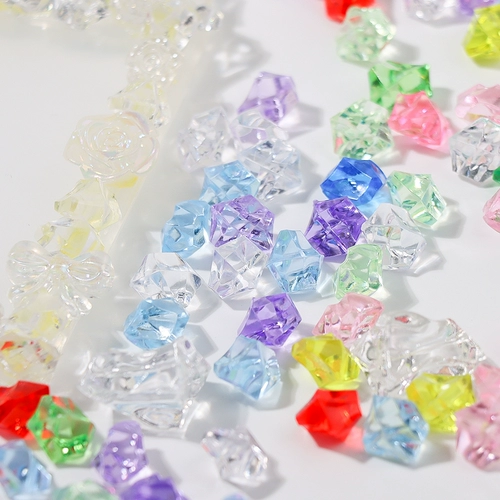 Реалистичные кубики льда, акриловый реалистичный кремовый чехол для телефона, набор материалов с аксессуарами, «сделай сам»