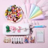 Пенал, кремовый картхолдер, комплект, чехол для телефона, аксессуар с аксессуарами, набор материалов ручной работы, барсетка, новая коллекция, «сделай сам»