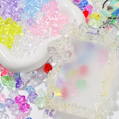 Реалистичные кубики льда, акриловый реалистичный кремовый чехол для телефона, набор материалов с аксессуарами, «сделай сам»