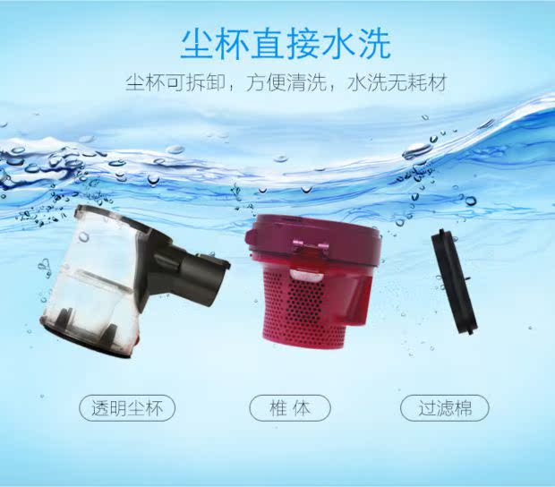 máy hút bụi dyson Máy hút bụi không dây gia đình nhỏ của Đức cầm tay nhỏ mạnh mẽ cực kỳ mạnh mẽ có thể sạc lại không dây máy hút thổi