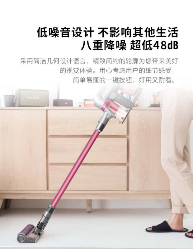 máy hút bụi dyson Máy hút bụi không dây gia đình nhỏ của Đức cầm tay nhỏ mạnh mẽ cực kỳ mạnh mẽ có thể sạc lại không dây máy hút thổi