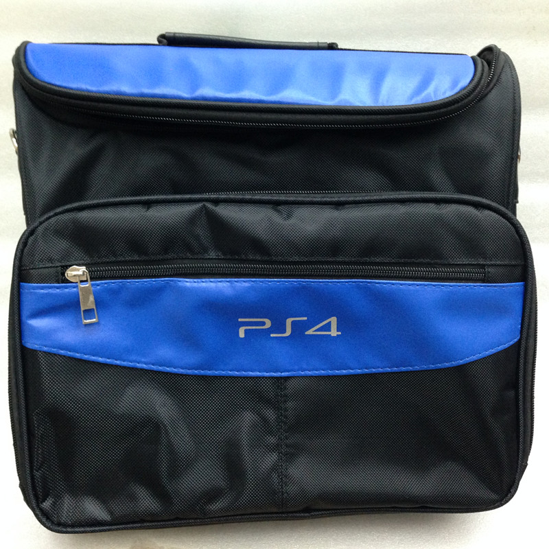 PS4 lưu trữ túi lưu trữ túi xách tay xách tay mỏng VR PS4PRO túi đeo vai dung lượng lớn - PS kết hợp dây sạc 3 đầu