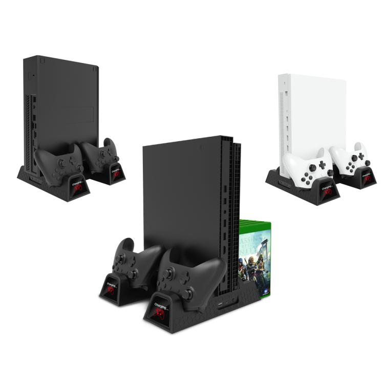 OIVO ban đầu xbox one x s mainframe chân đế làm mát quạt xử lý chỗ ngồi phí trò chơi lưu trữ giá - XBOX kết hợp tay xbox 360