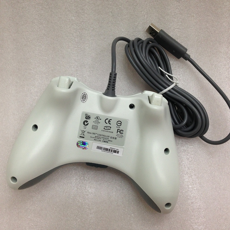 Bộ điều khiển có dây XBOX360 mới Bộ điều khiển X360 Máy tính PC Bộ điều khiển trò chơi USB hơi win10 - Người điều khiển trò chơi tay cầm pubg