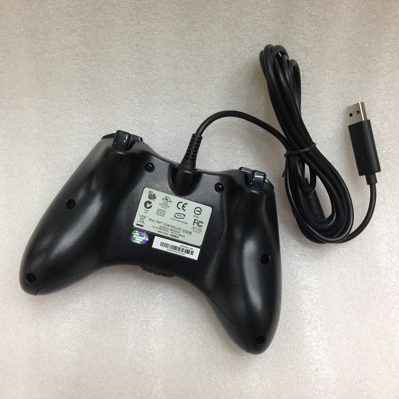 Bộ điều khiển có dây XBOX360 mới Bộ điều khiển X360 Máy tính PC Bộ điều khiển trò chơi USB hơi win10 - Người điều khiển trò chơi tay cầm pubg