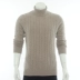 Slim nam dày 100% áo len cashmere nguyên chất Mùa thu và mùa đông cao cổ áo len dệt kim áo len quần áo thời trang nam Áo len Cashmere