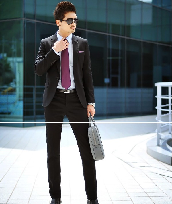 Costume homme en polyester pour automne - Ref 1577873 Image 3