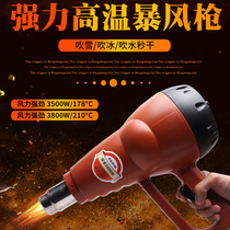 Hot air gun stone special high temperature storm strong industrial hair dryer heating and drying warm air drying gun snow blower