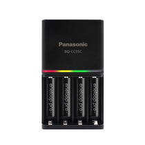 Panasonic Philharmonic Pump eneloop5 Number 7 rechargeable battery 4 Festival Smart Rapid CC55 Charger Suit 5 7th AAA Japan Imports 1 2V Nickel Hydrogen rechargeable battery