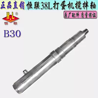 Original Henglian B30 egg breaking machine mixing shaft Commercial 38L mixer egg breaking and noodle shaft pulling shaft Original accessories