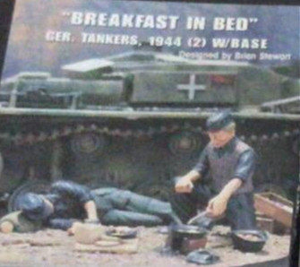 1:35 Resin soldiers without cars 2 people Serial number 795