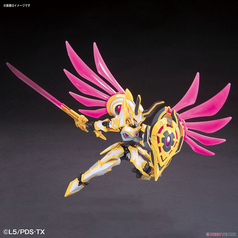 Бандей LBX Carton Fighter HF 004 ЛУЦИФЕР Lucifer с скелетом сборная модель