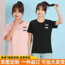 Custom T-shirt Short sleeve custom advertising culture polo shirt Group printed logo Reunion work clothes class clothes