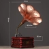 Trang trí nội thất cổ vinyl ghi máy rèn sắt máy ghi âm mô hình đạo cụ - Máy hát 	đầu đĩa than liên xô	 Máy hát