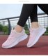 2024 Spring New Products Simple Versatile Breathable Lace-up Women's Shoes Lightweight Anti-Slip Bottom Student Sports Shoes Versatile Casual Shoes