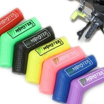 Motorcycle gear lever cover gear shift gear shift rubber sleeve gear shift lever set sports car leaner shoe cover protective cover