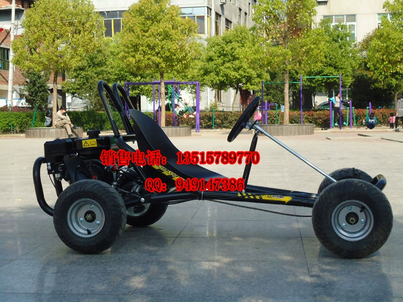 Động cơ xăng đơn bốn bánh 168cc dành cho người lớn kart off-road Xe đôi đôi chỗ ngồi ưu đãi đặc biệt